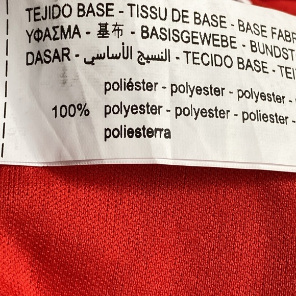 NWOT. Zara Red Faux Leather Off-the-Shoulder Midi Dress. Size S. - Picture 11 of 12